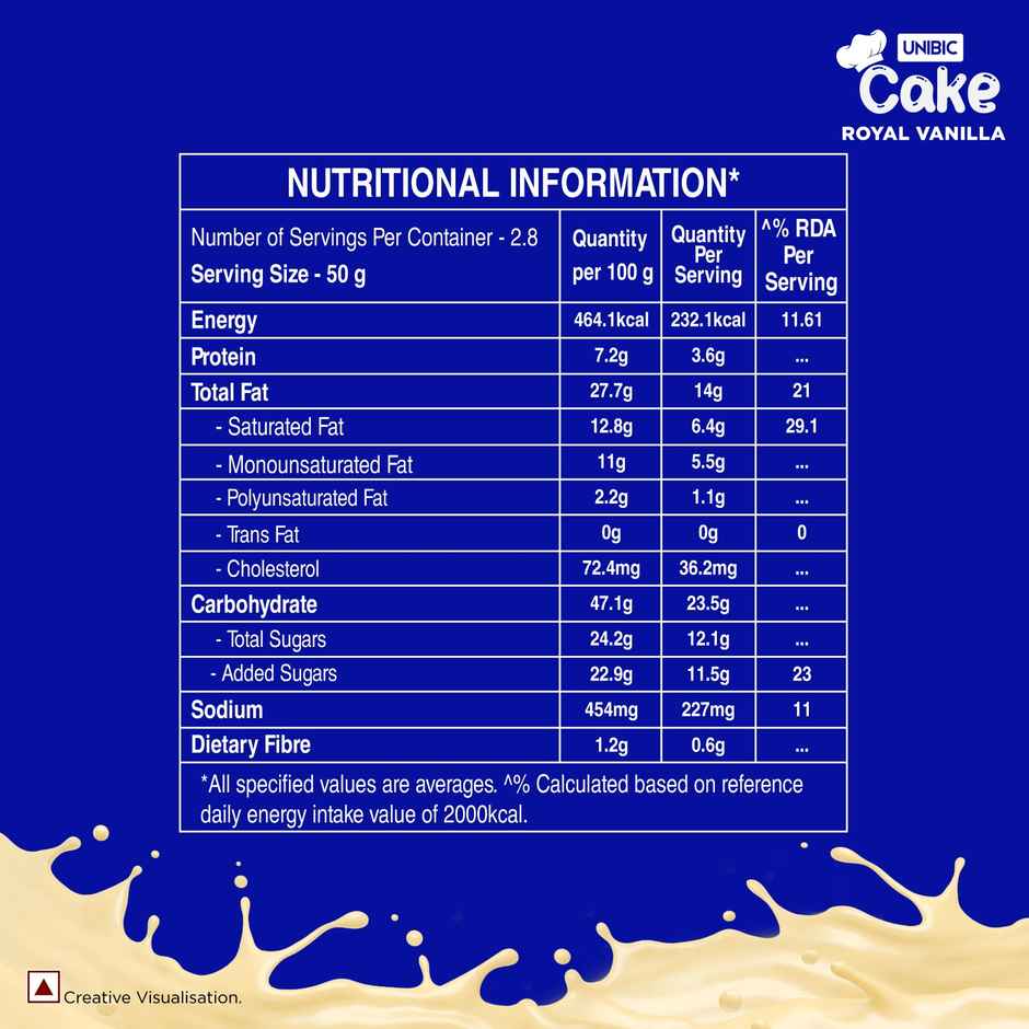 UNIBIC Royal Vanilla Cake | Bakery Delight