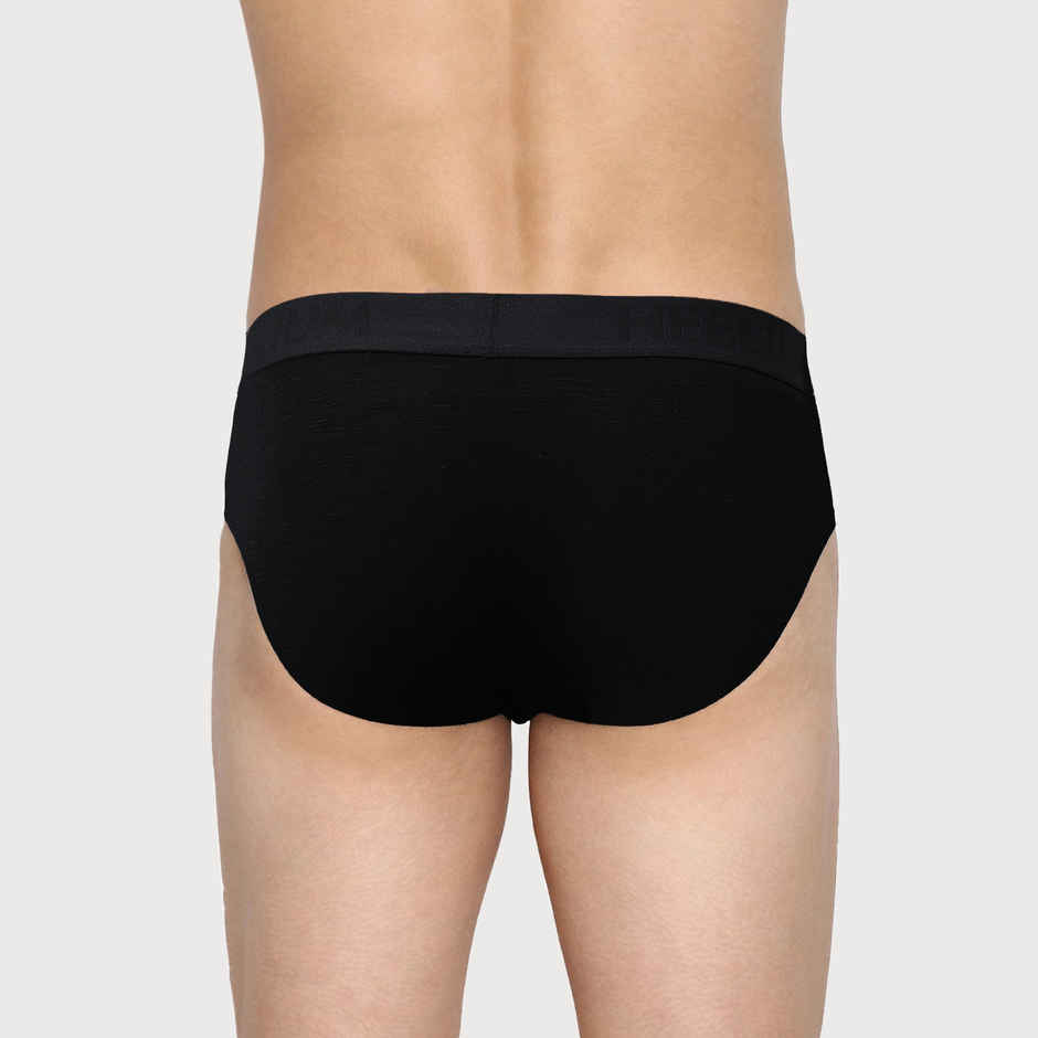 Heelium Bamboo Underwear - Men's Brief - L | Black