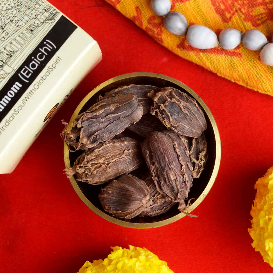 Black Cardamom Badi Elaichi | Satvik