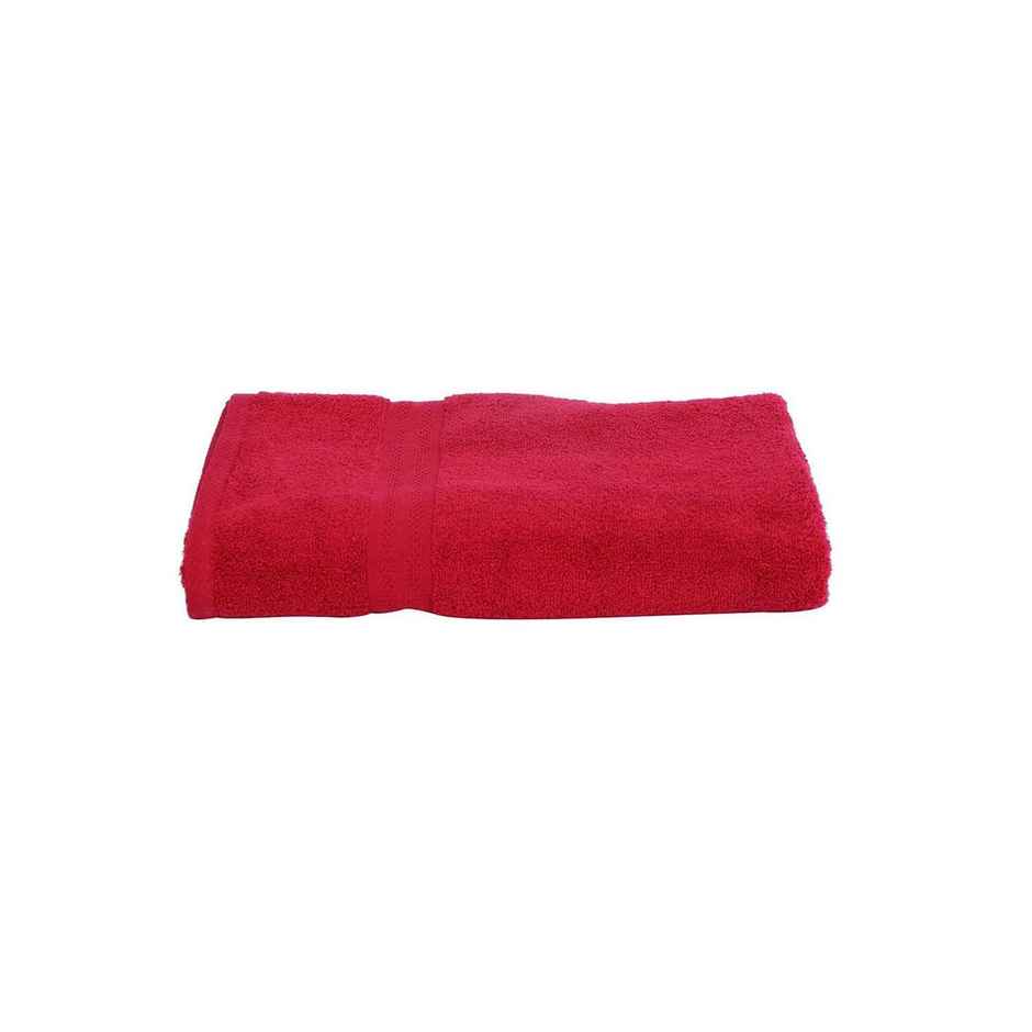 Bianca Ultra Soft Zero Twist 100% Cotton Towel | Aerocore Tech Solid - Burgundy