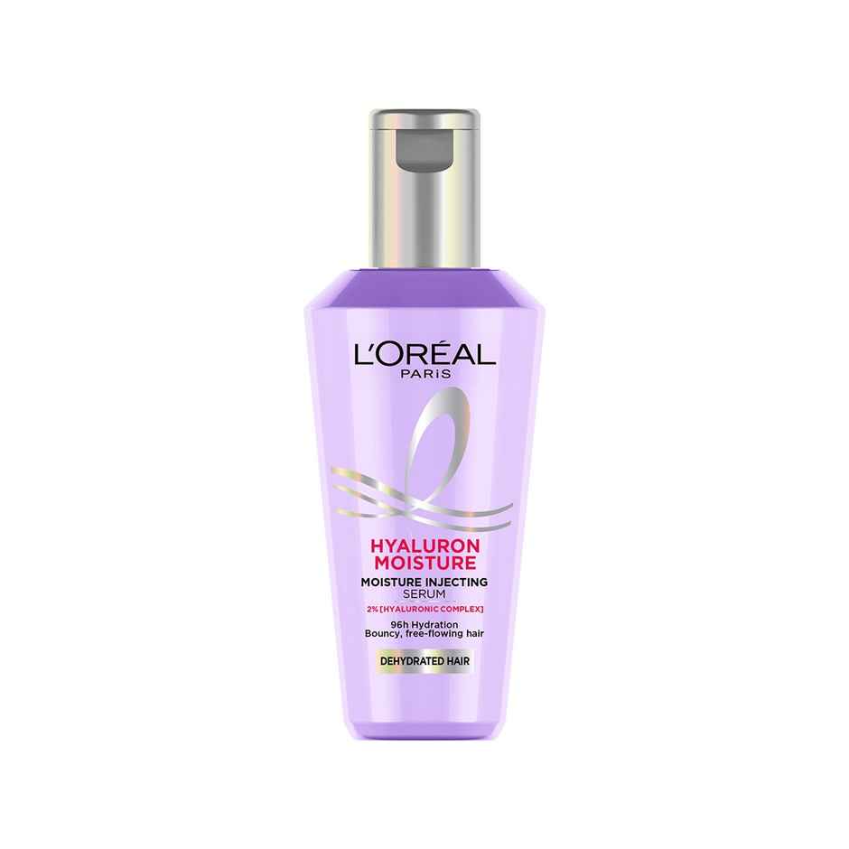 L'Oreal Paris Hyaluron Moisture Hair Serum With Hyaluronic Acid For Bouncy - Frizz-Free Hair