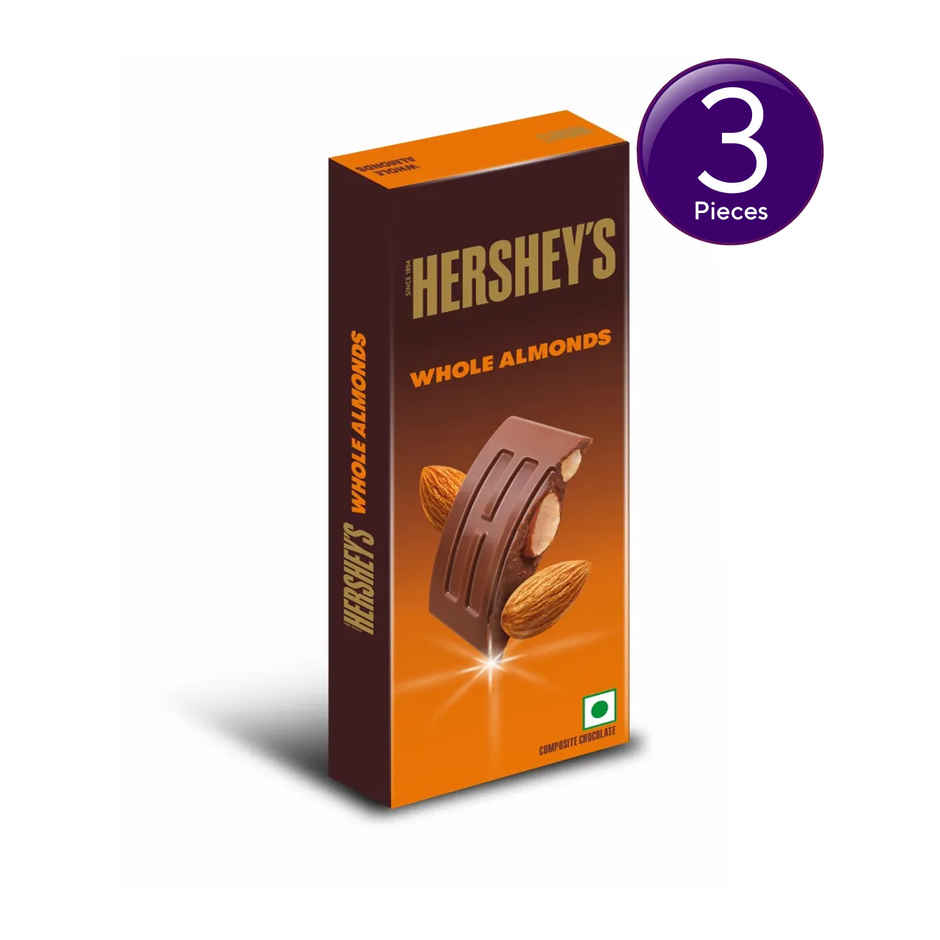 Hershey's Whole Almonds Chocolate Bar Combo 