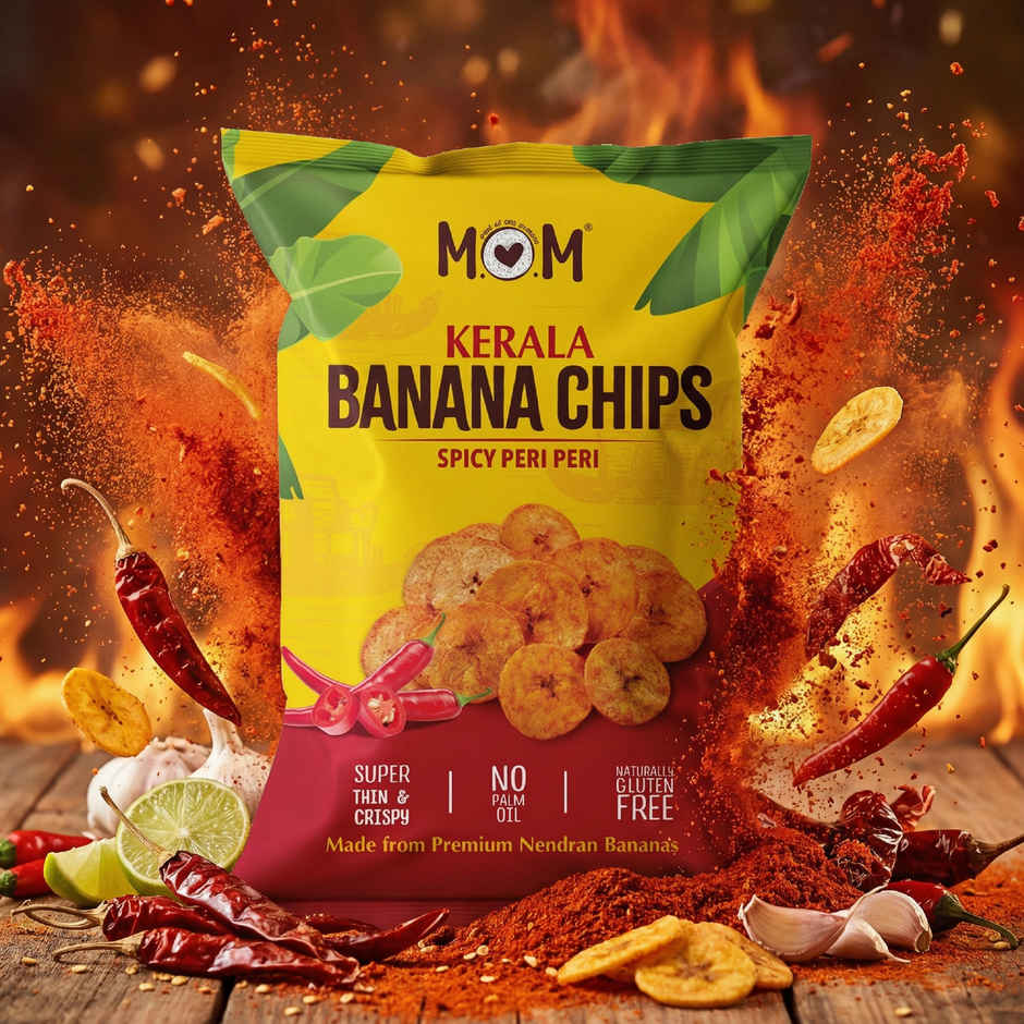 MOM Kerala Banana Chips | Spicy Peri Peri