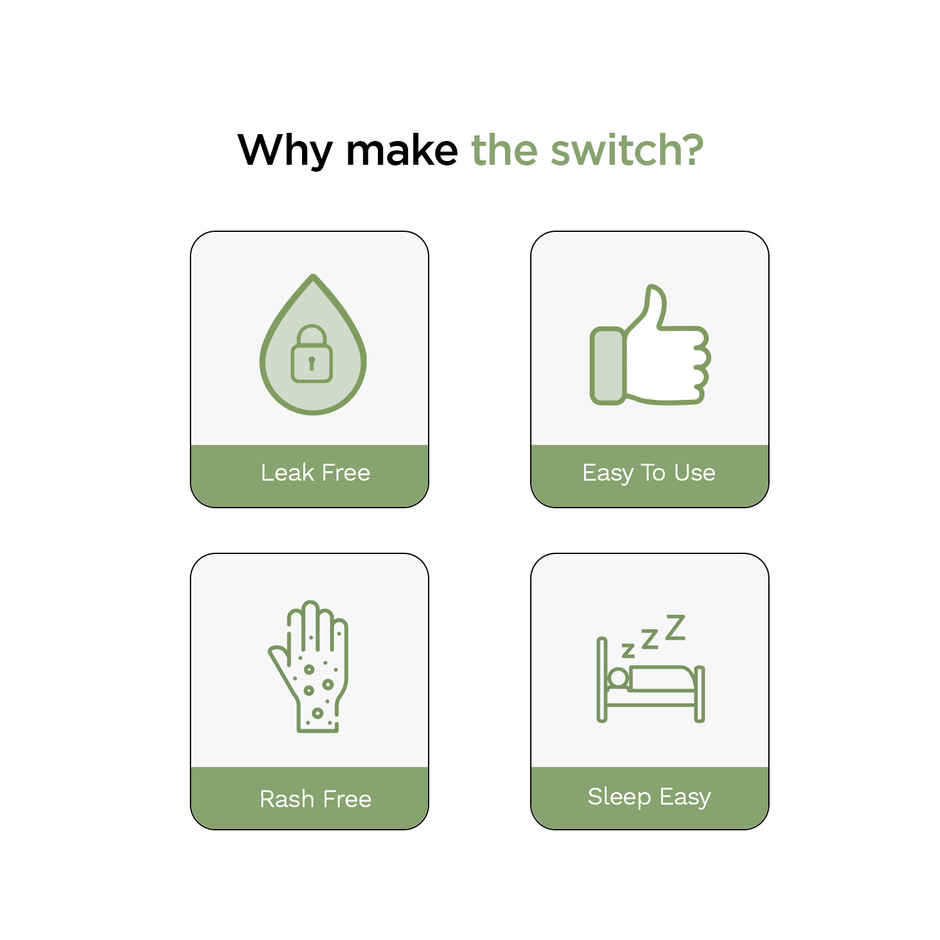 Pee Safe Menstrual Cup | Leak-Free, Comfortable & Reusable - Medium