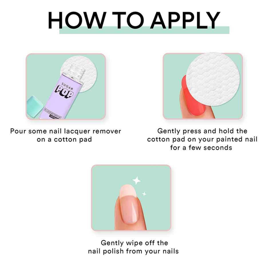 SUGAR POP Nail Lacquer Remover