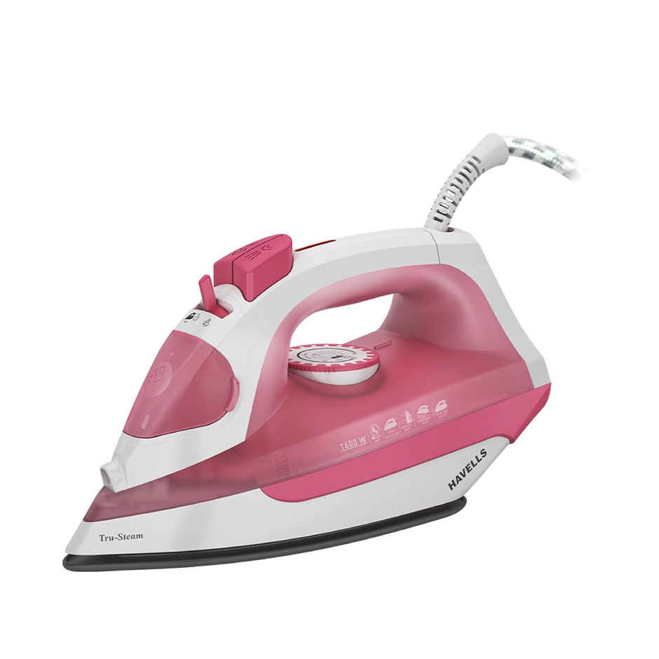 Havells TruSteam 1600 Watt Steam Iron with Self Cleaning Function|Vertical & Horizontal Ironing