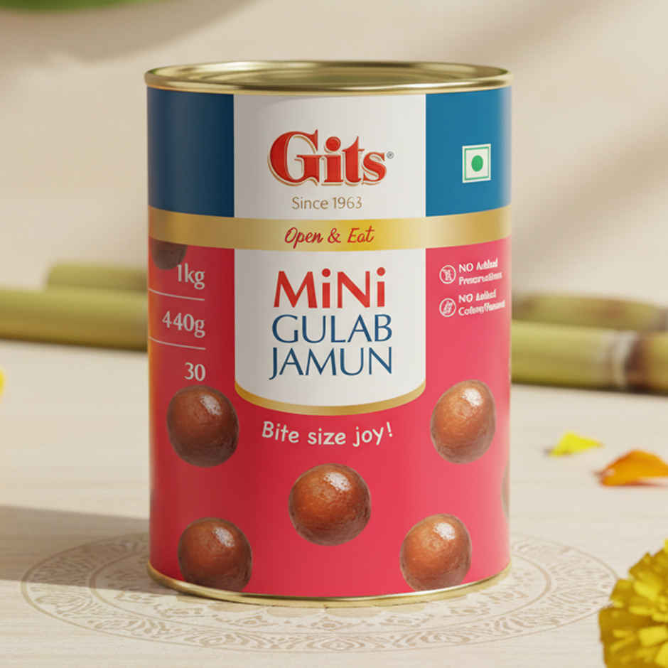Gits Mini Gulab Jamun | Authentic Indian Sweet