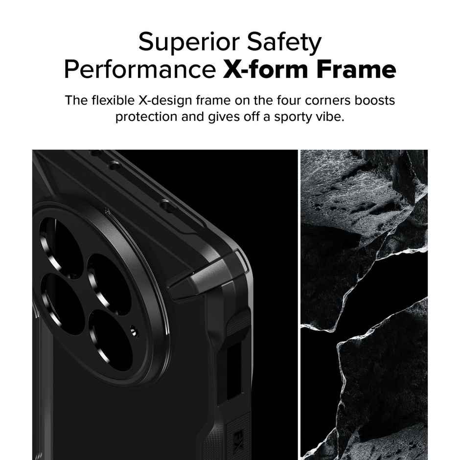 Ringke Oneplus 13 Back Cover Case | Fusion - X - Black