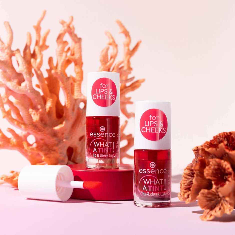 essence What A Tint! Lip & Cheek Tint | 02 Coral Sunset