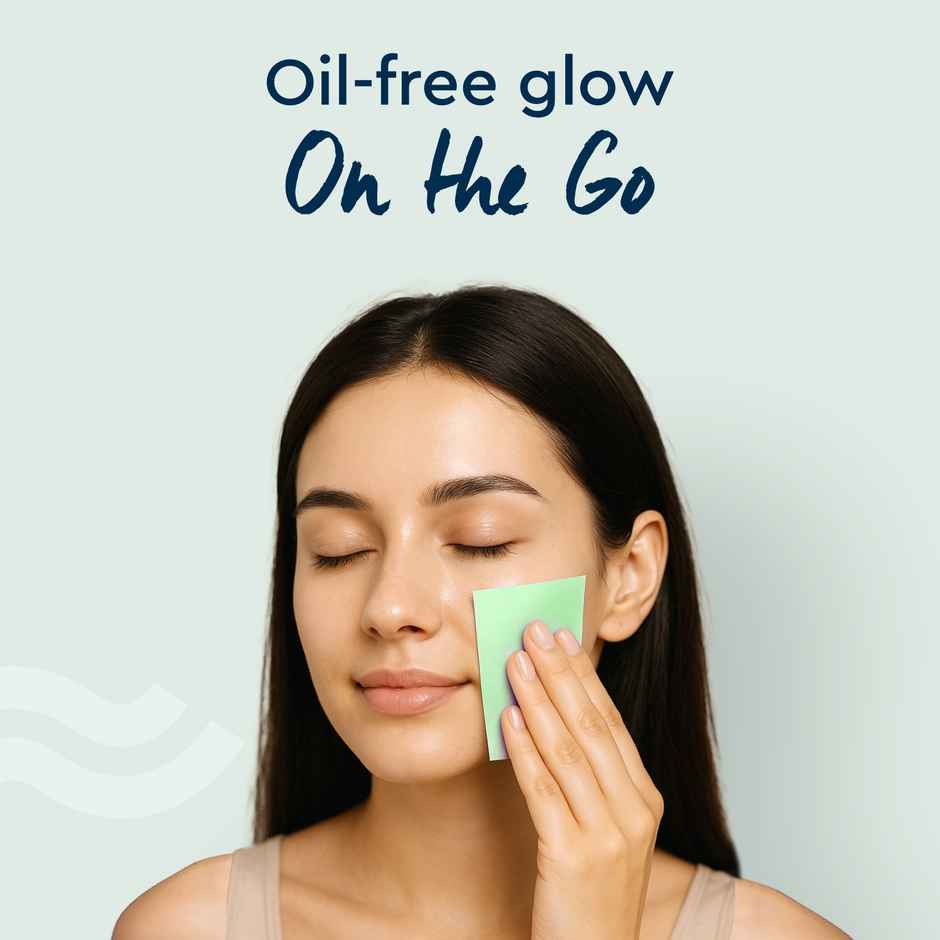 GUBB Blotting Paper For Oily Skin | 100 Oil Absorbing Sheets For Men & Women