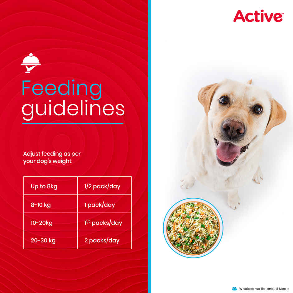 Active Mutton Biryani Fresh Dog Food