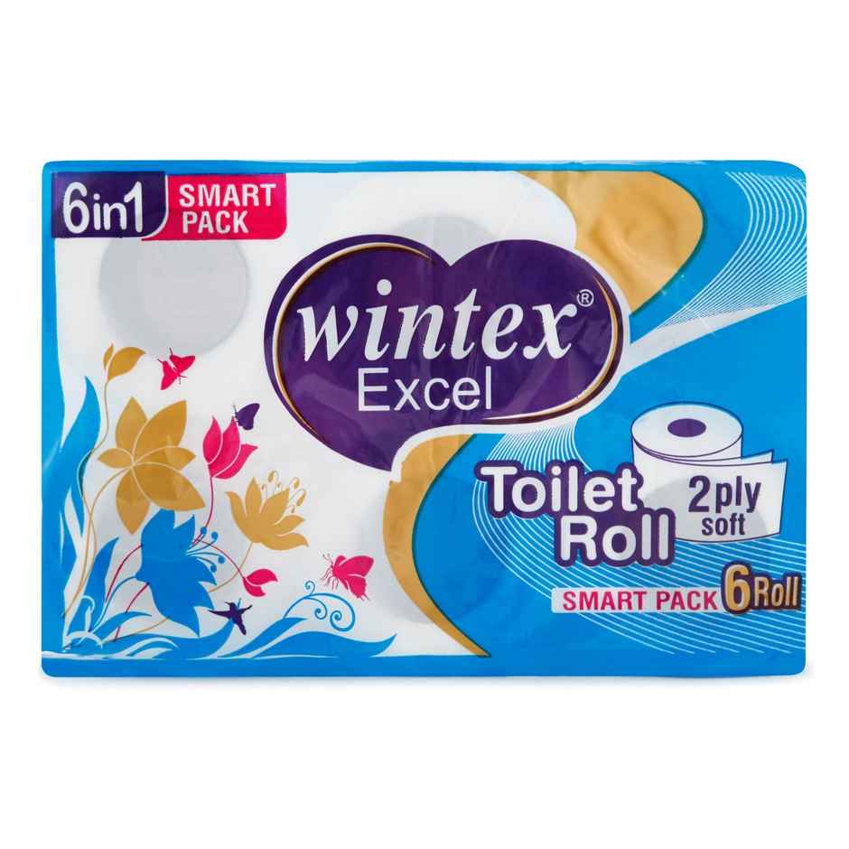Wintex Excel Toilet Roll 6x1(2Ply)