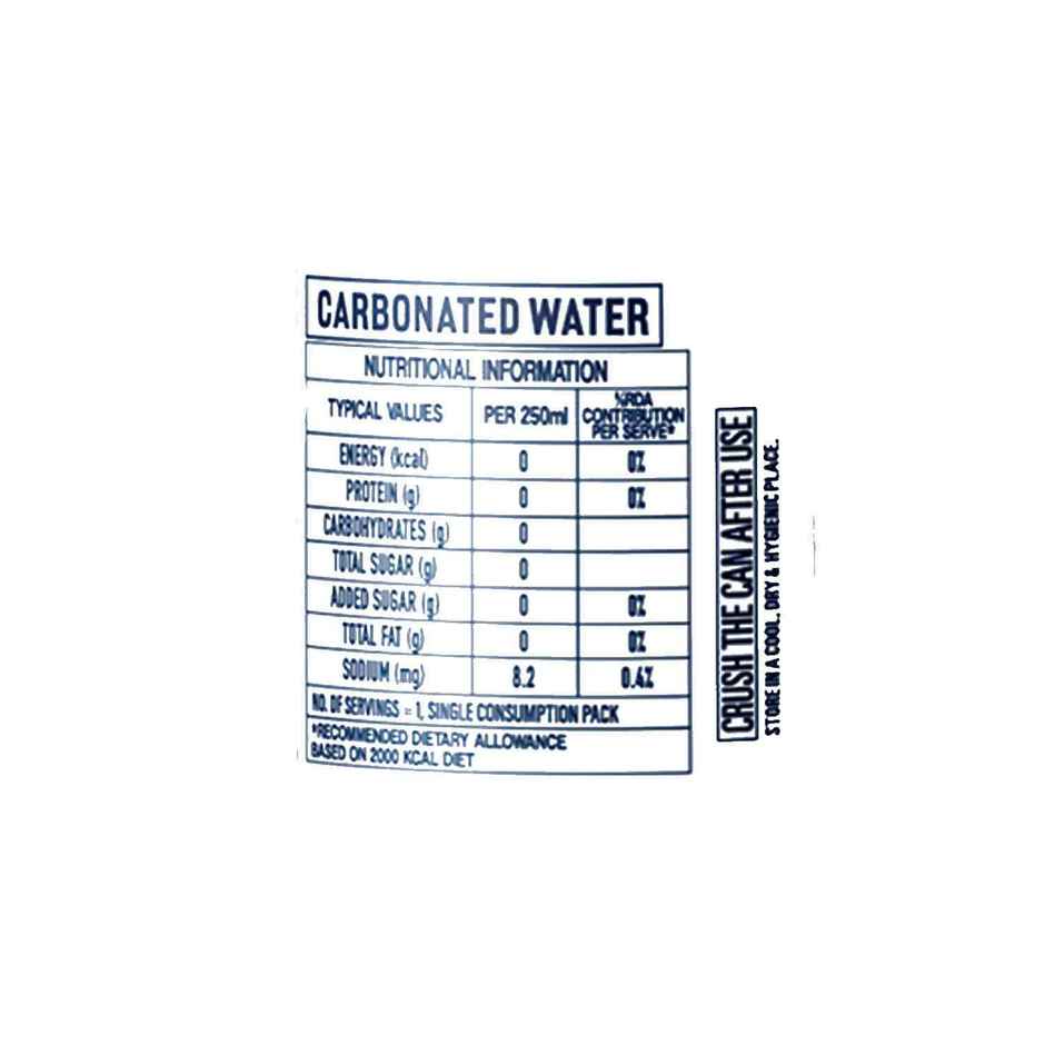 Ballantines Non-Alcoholic Carbonated Soda Water