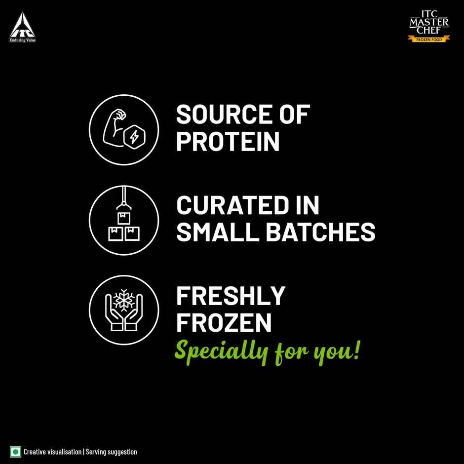 ITC Master Chef Cheesy Corn Triangle Nugget | Goodness of Protein With Cheddar Cheese | Party Snack