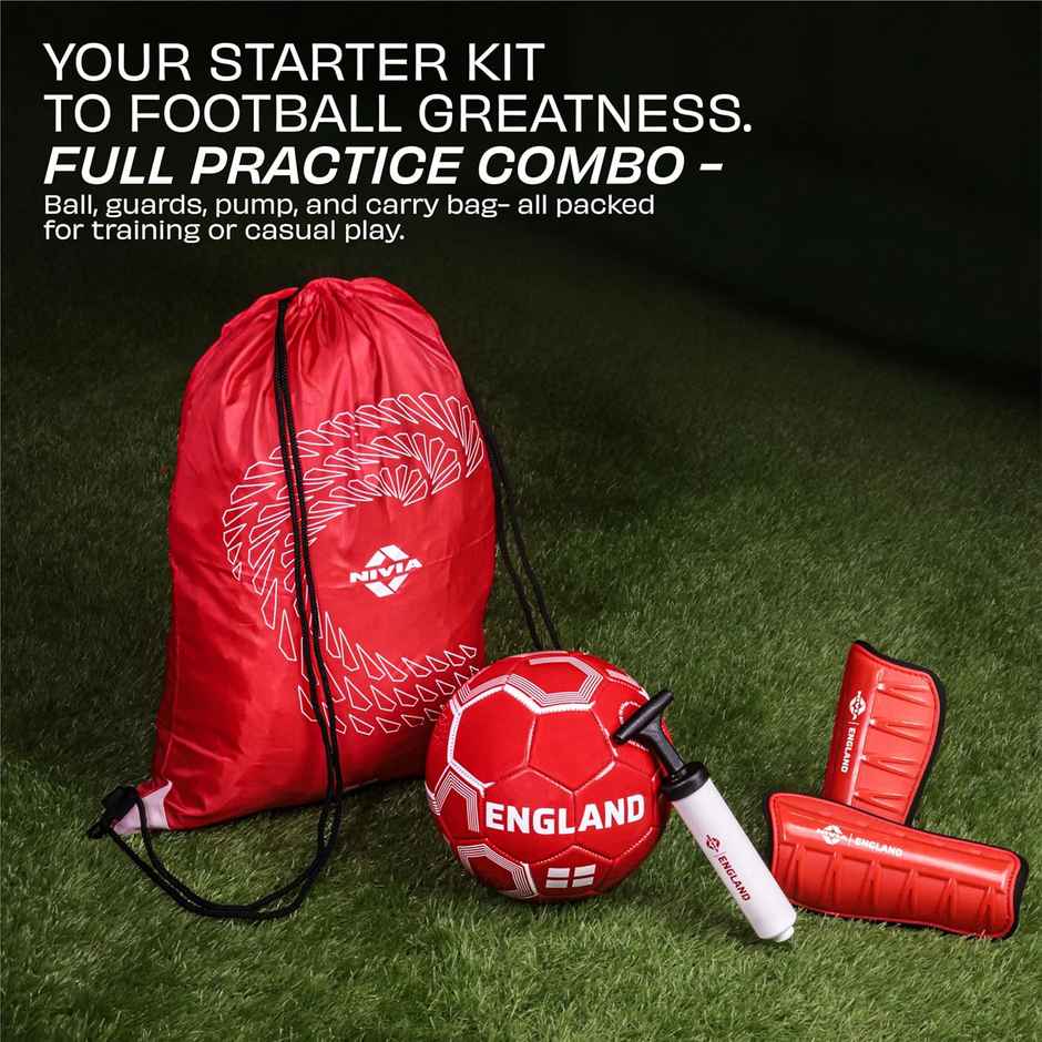 Nivia football combo | size-3 | England