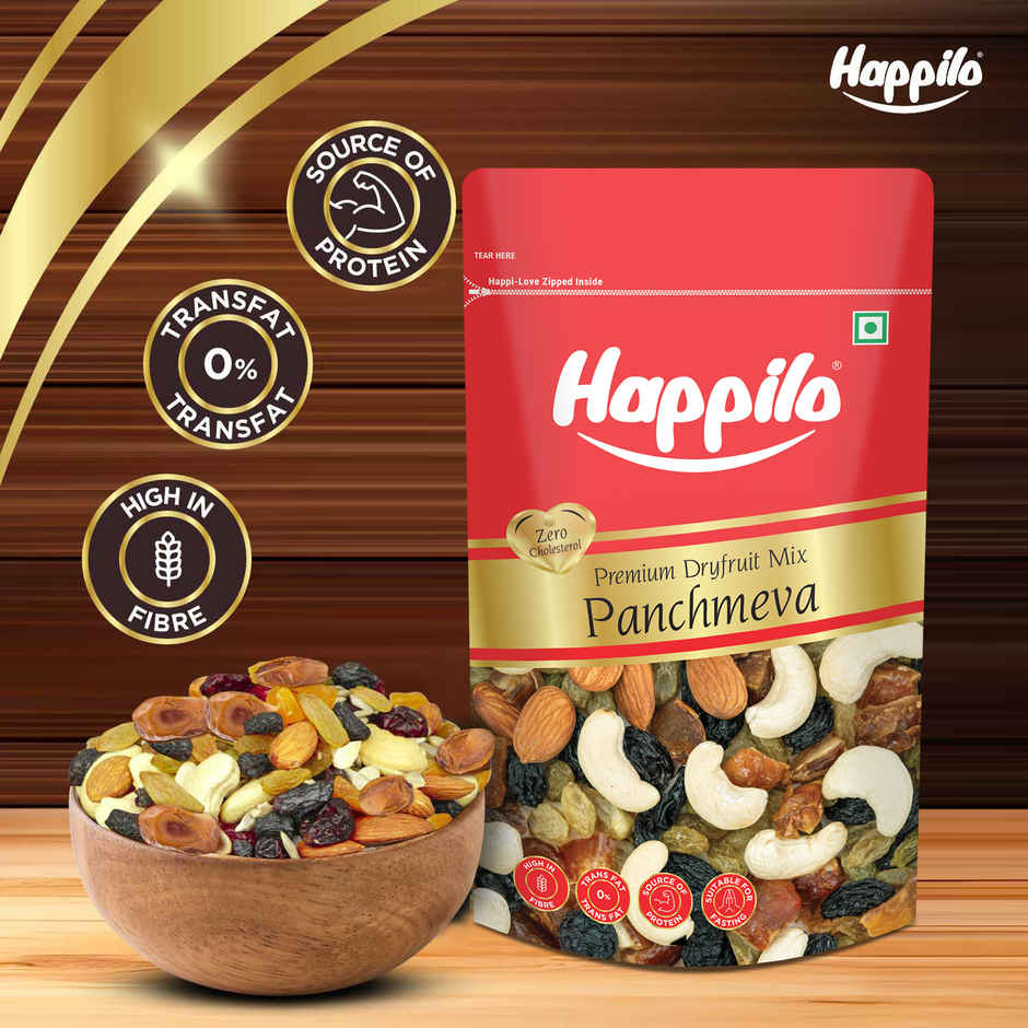 Happilo Premium Panchmeva Dry Fruit Mix
