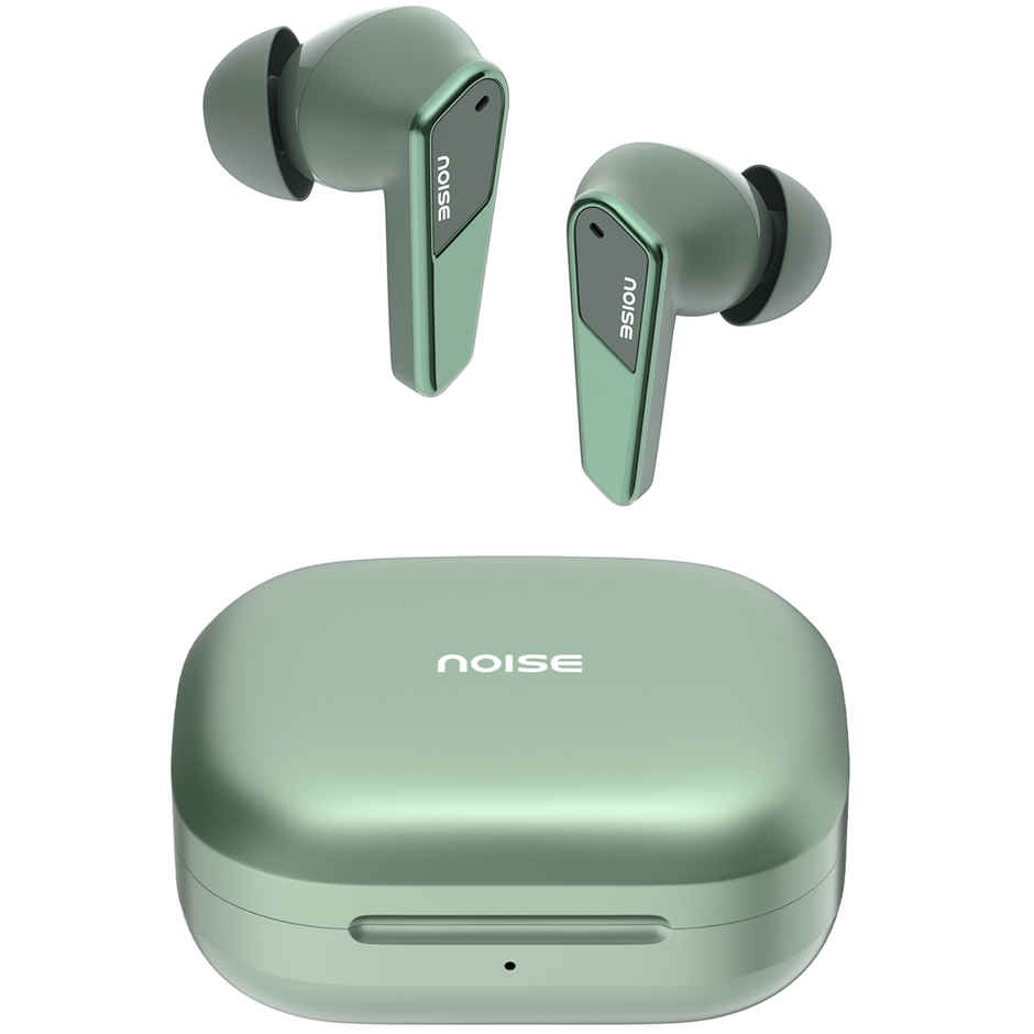 Noise Buds N1 Pro 30dB ANC 60H Battery Dual Pairing Instacharge TWS Earbuds | Chrome Green