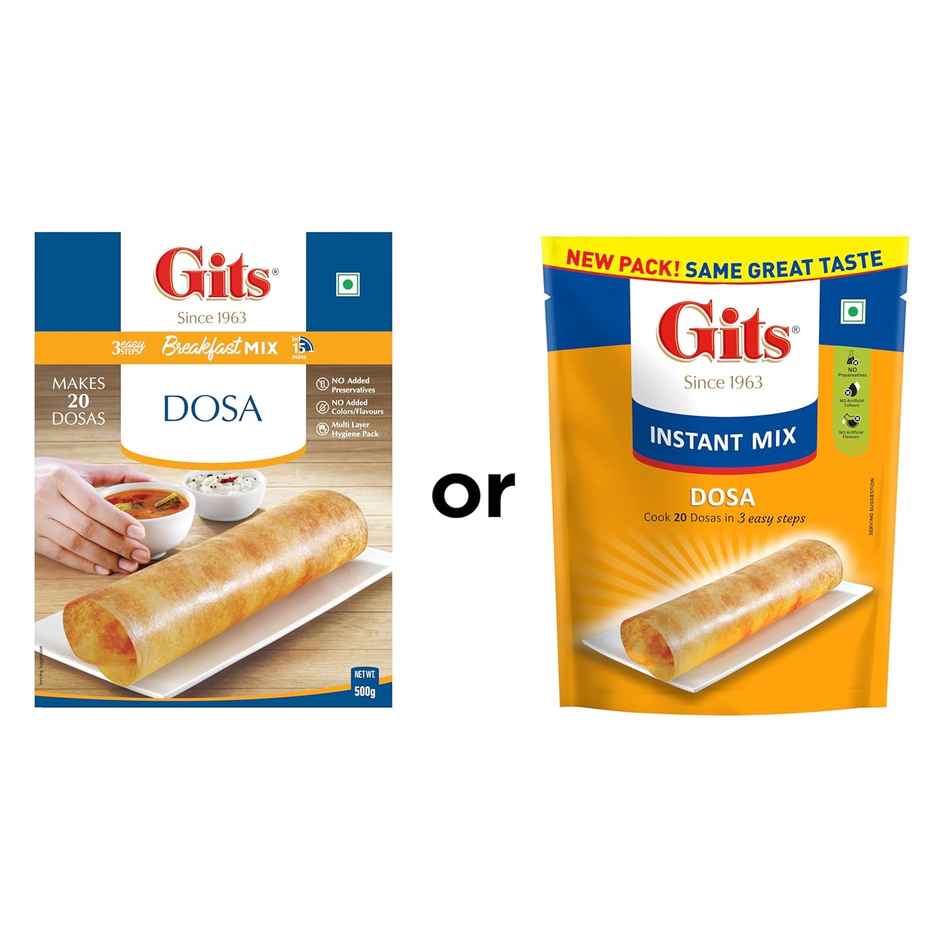 Gits Rice Dosa Instant Breakfast Mix