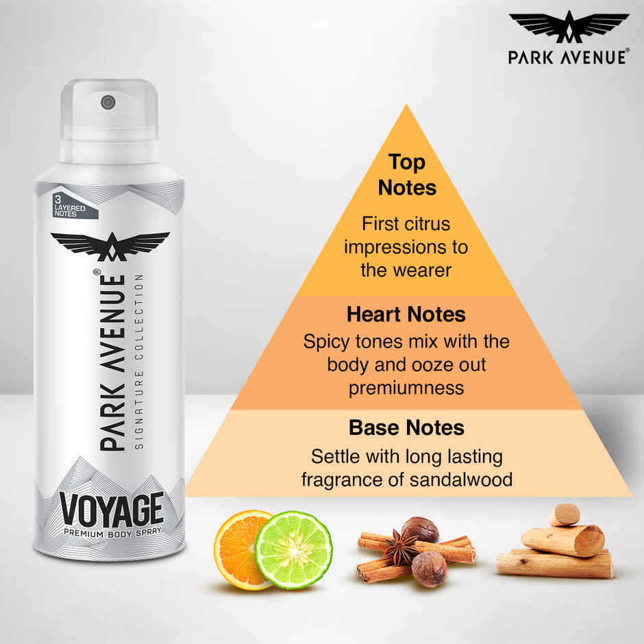 Park Avenue Signature Perfume Gift Set For Men 2 Deo 1 Eau De Perfume