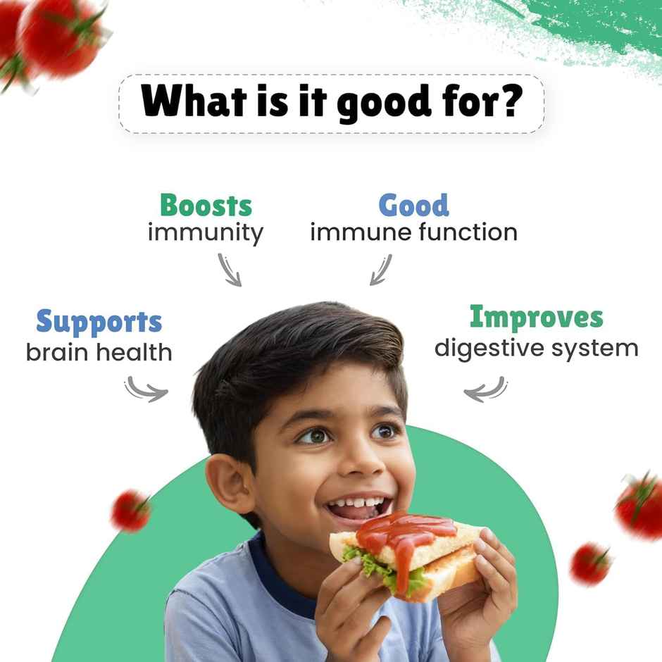 Little Joys Tomato Sauce Squeeze for Kids | Made with Jaggery