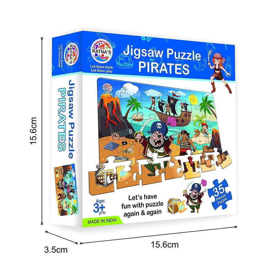 Ratna's Little Jigsaw Puzzle Pirates | Assorted