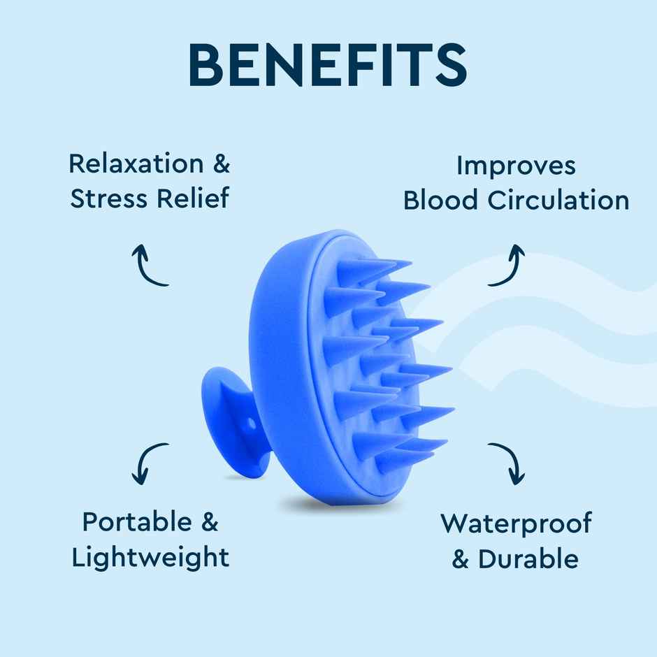 GUBB Scalp Massager - Blue