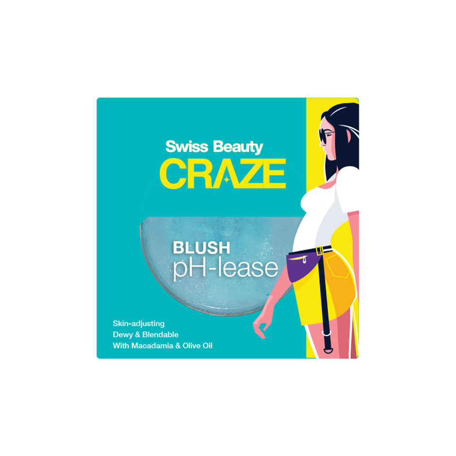 Swiss Beauty CRAZE Blush pH-lease