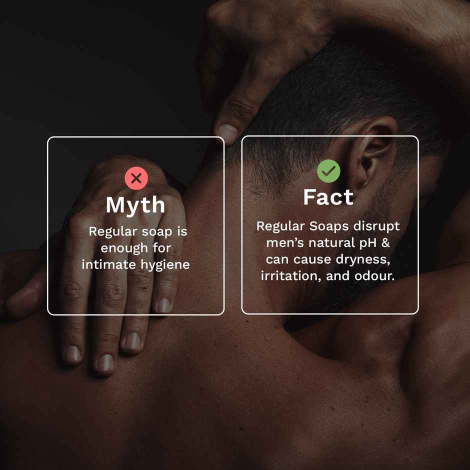 Pee Safe Natural Intimate Wash for Men | Dermatologically Tested