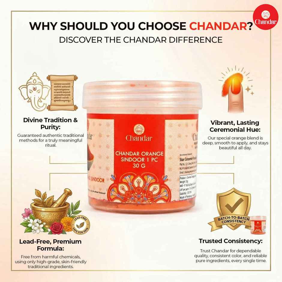 Orange Sindoor | Chandar
