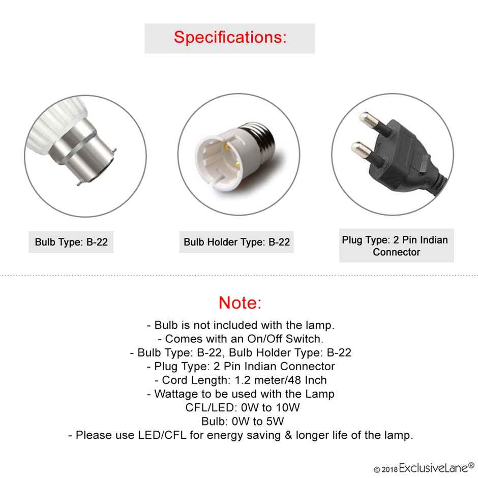 ExclusiveLane Pyramid Table Lamp In Sheesham Wood | 35.6 cm