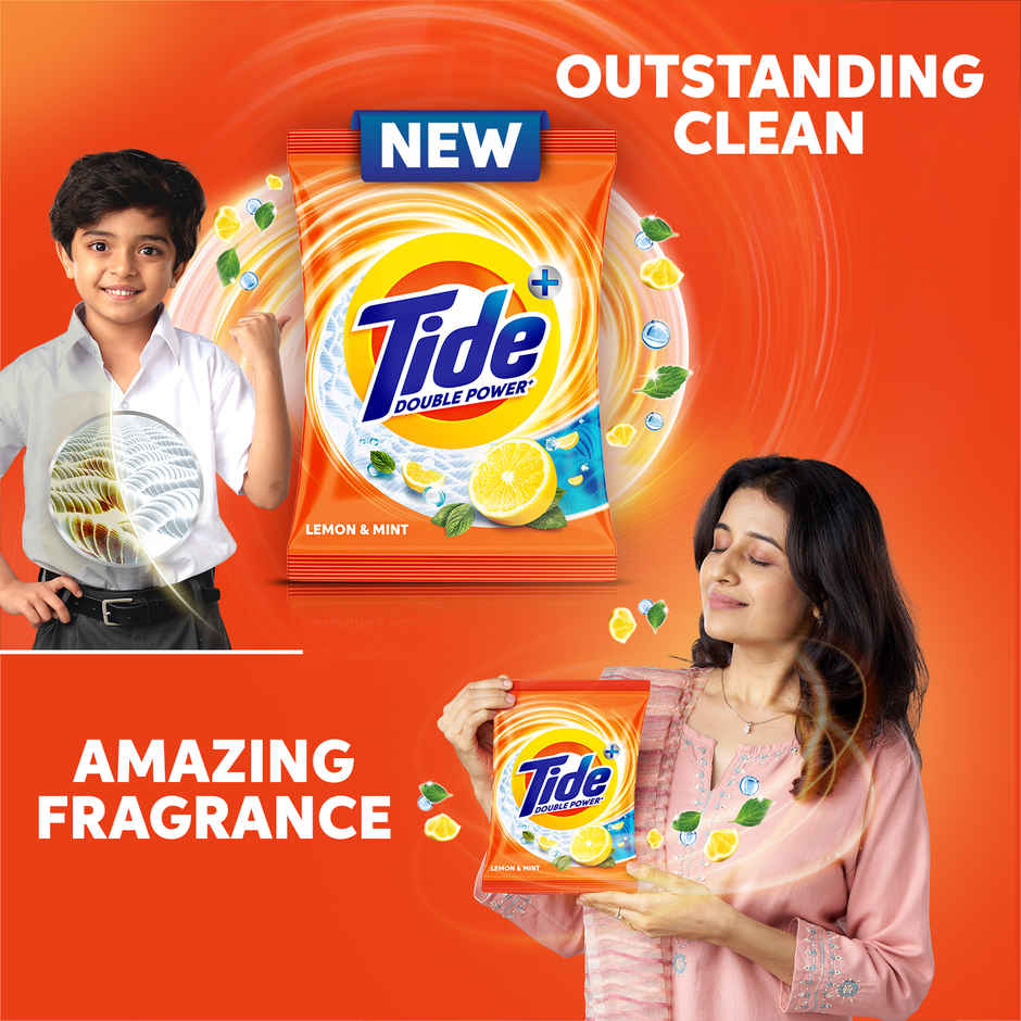 Tide Plus Lemon & Mint Detergent Powder