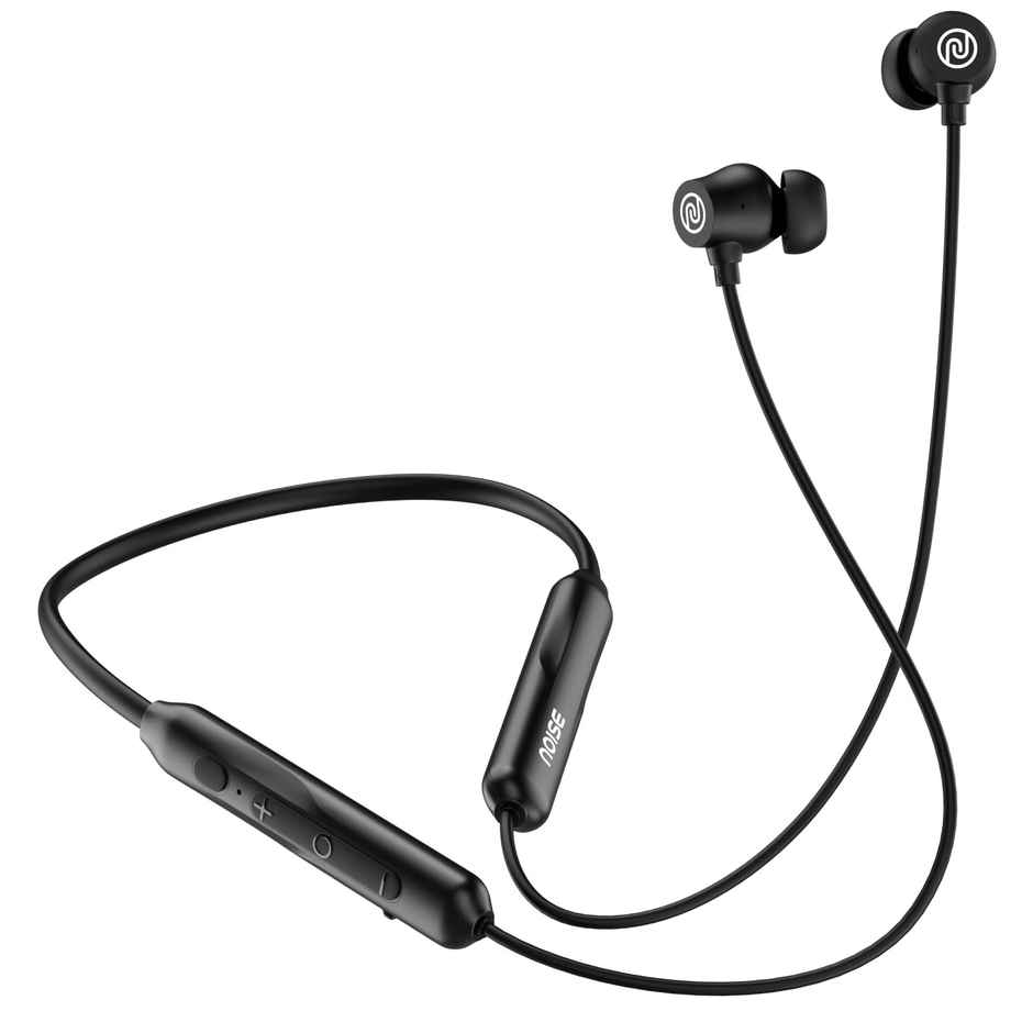 Noise Airwave Pro Bluetooth Wireless Neckband Earphones with Mic - Matte Black