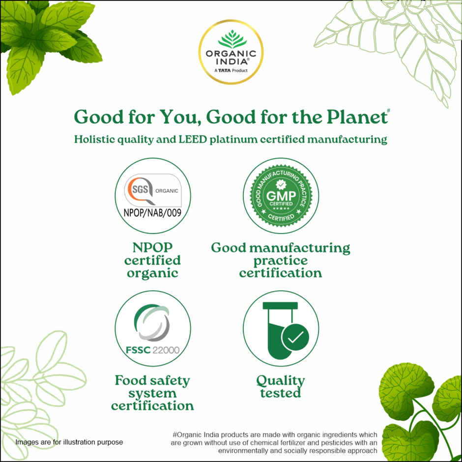A TATA Product - Organic India Triphala Powder, No added fillers or chemicals