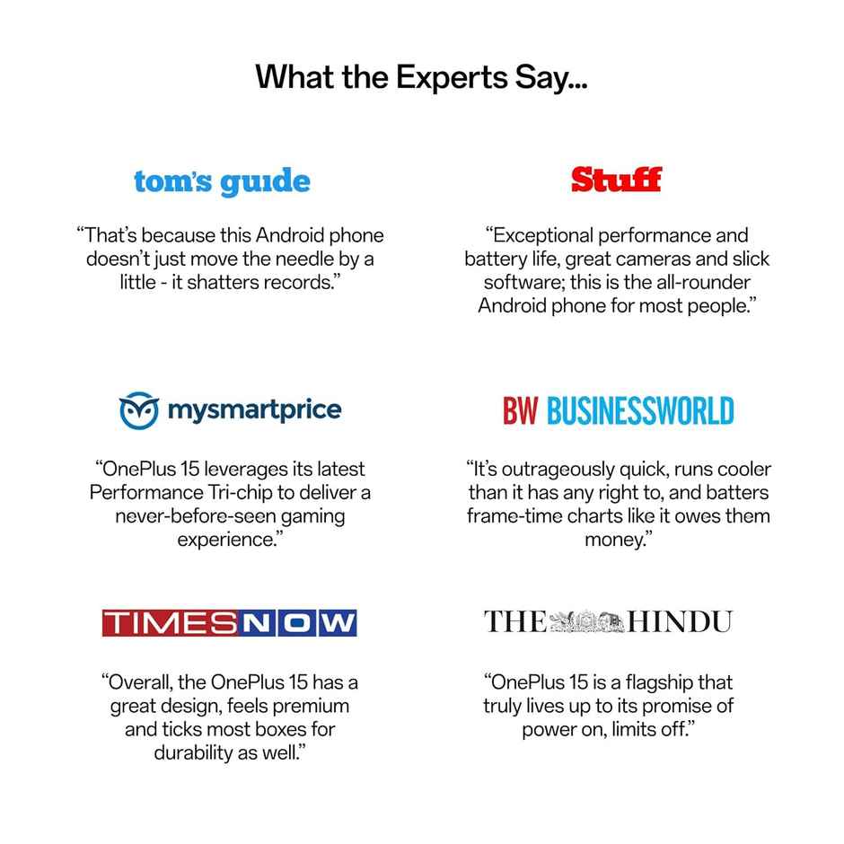 ONEPLUS 15 16/512GB Infinite | Black