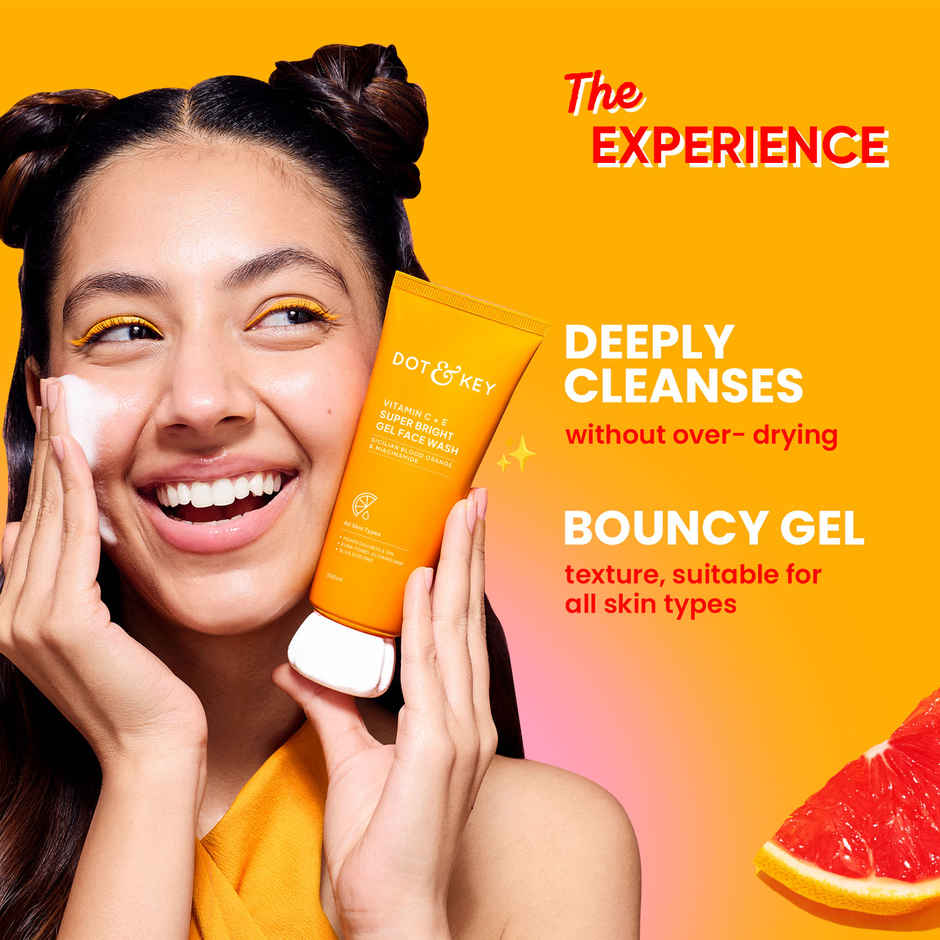 Dot & Key VITAMIN C + E Super Bright Gel Face Wash