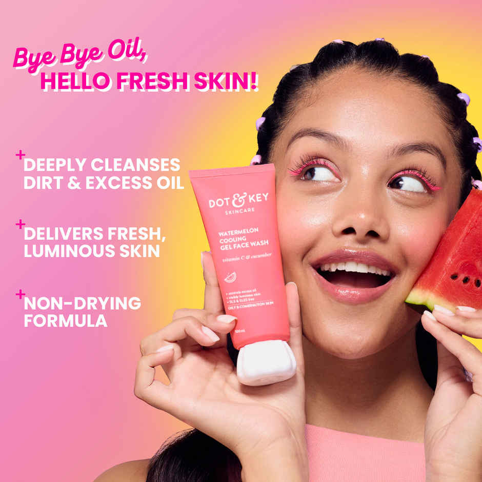 Dot & Key Watermelon Superglow Facial Gel Cleanser