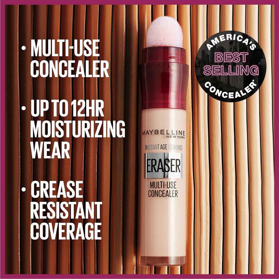 Maybelline New York Instant Age Rewind Concealer, Honey