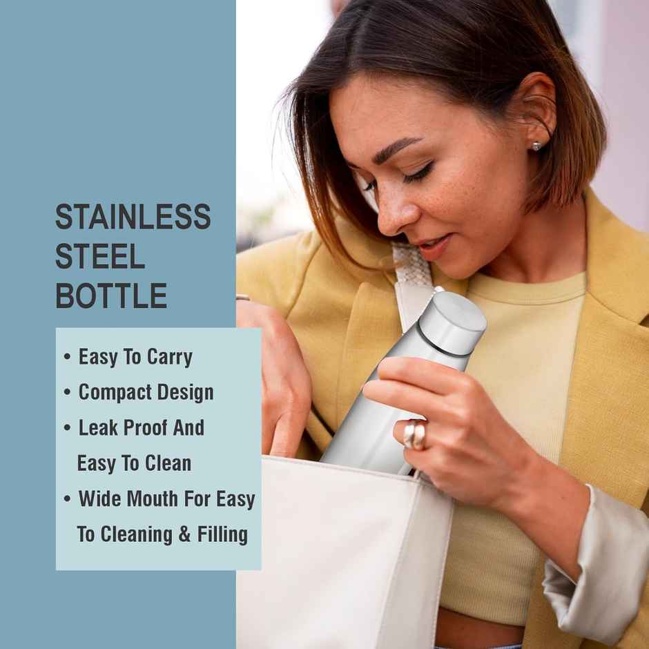 Flair Ace 2A Stainless Steel Water Bottle 800 ml | Silver