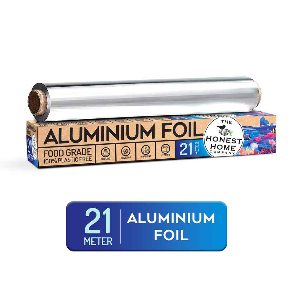 The Honest Home Company Aluminium Foil - 21 m