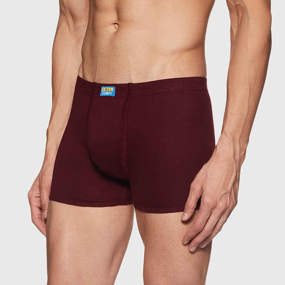 Amul Comfy Men's Solid Trunk | Multicolor - 105