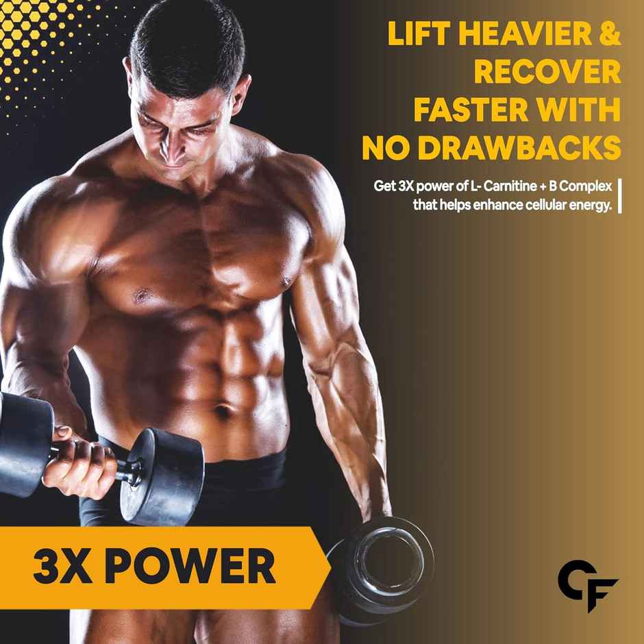 Carbamide Forte L Carnitine Liquid 3300mg Per Serving with Added Vitamins - Mango Flavour