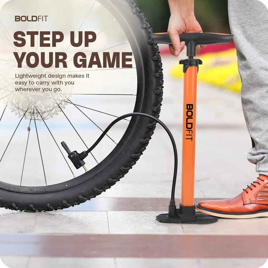 Boldfit Cycle Pump For Bicycle High Pressure Air Pump Long