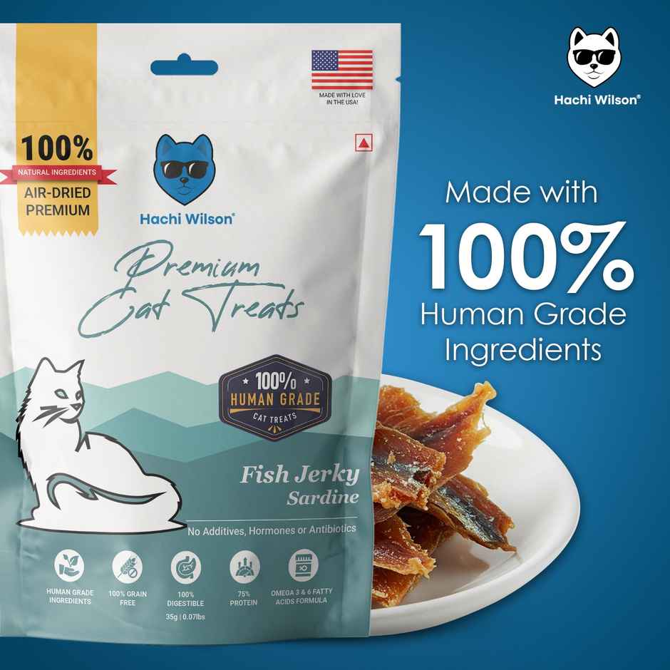 Hachi Wilson Cat Treat - Fish Crunchies