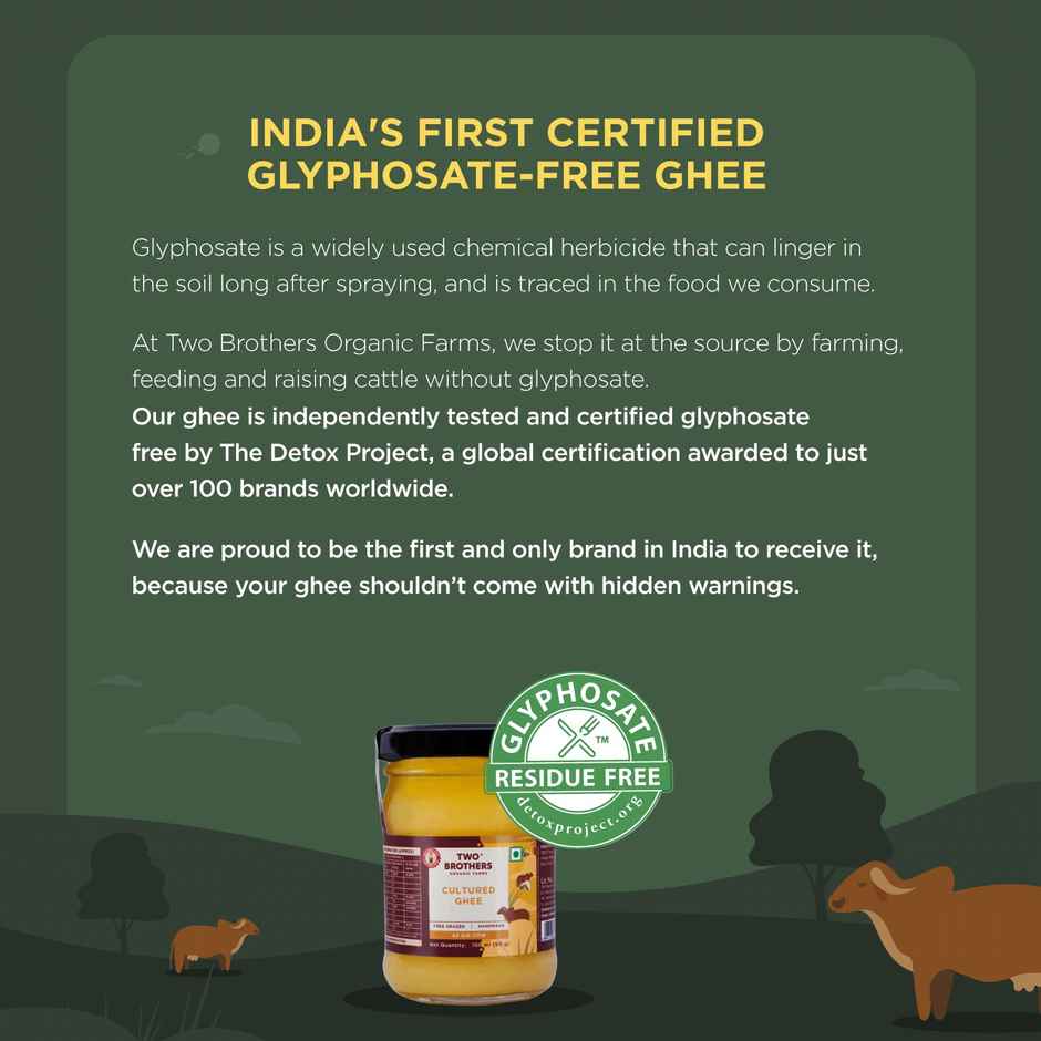 Two Brothers Desi Gir Cow Cultured Ghee