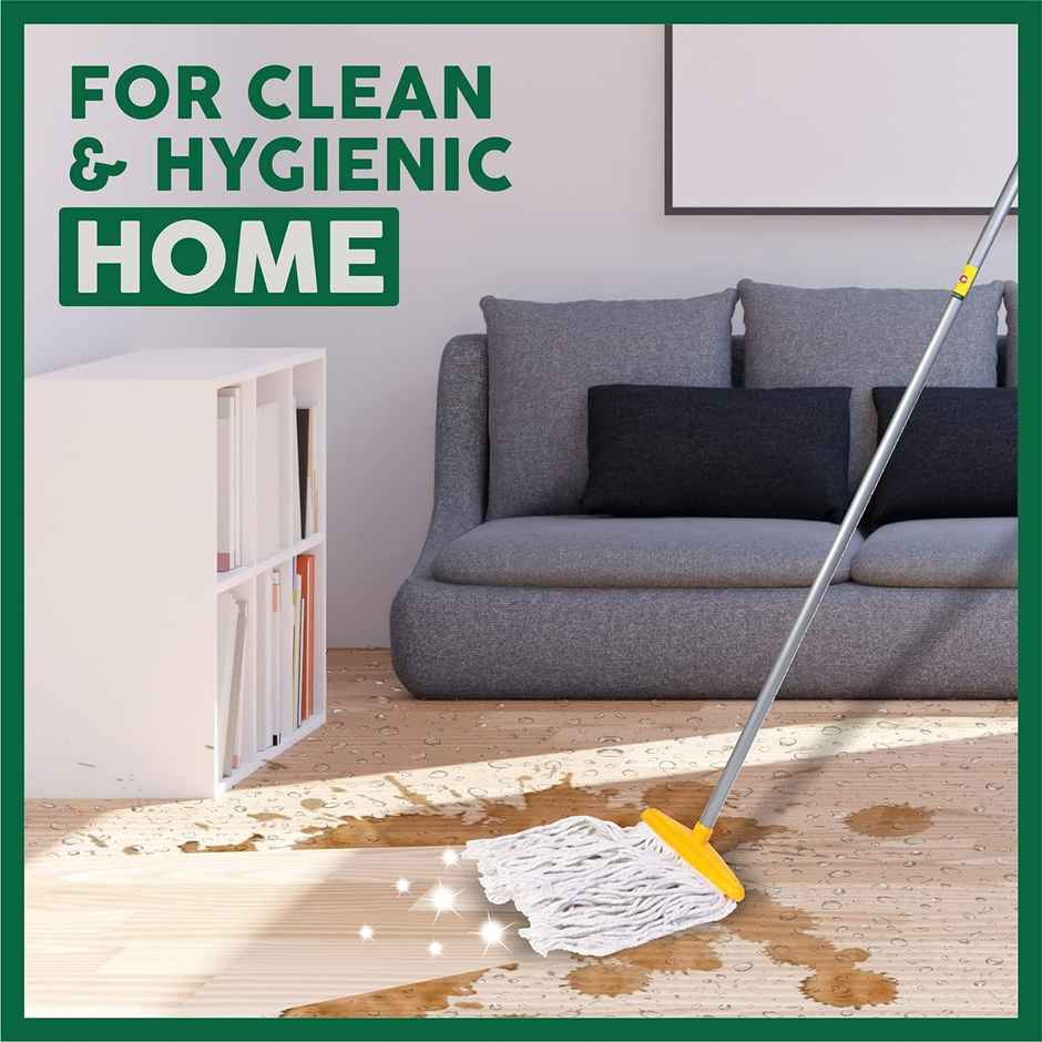 HIC Reffilable Cotton T Mop With Extendable Rod