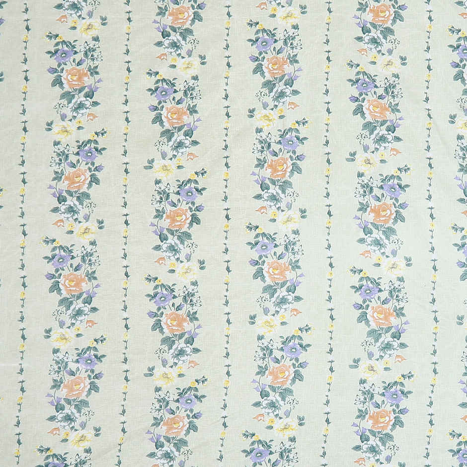 Status Cotton Feel Double Bedsheet 230 Cm x 210 Cm - Dsn-5