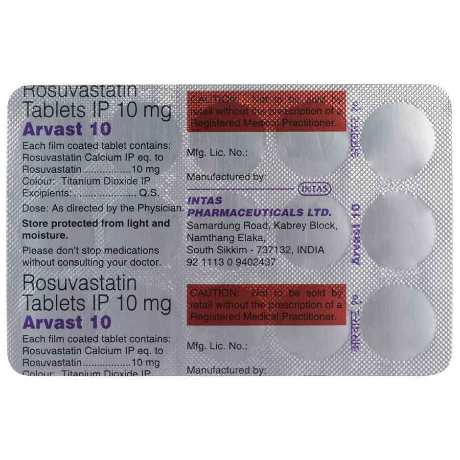 Arvast 10 Tablet