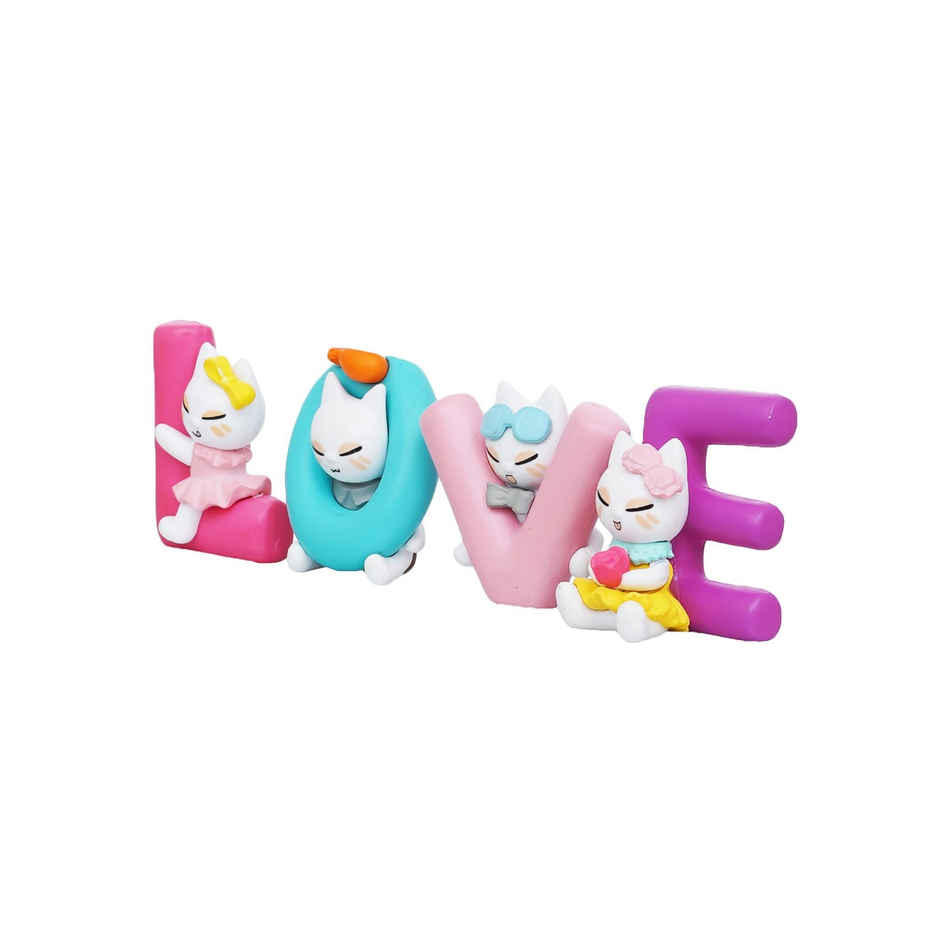 Casacraft by Pepperfry Love Animated Characters Multicolor Polyresin Showpc