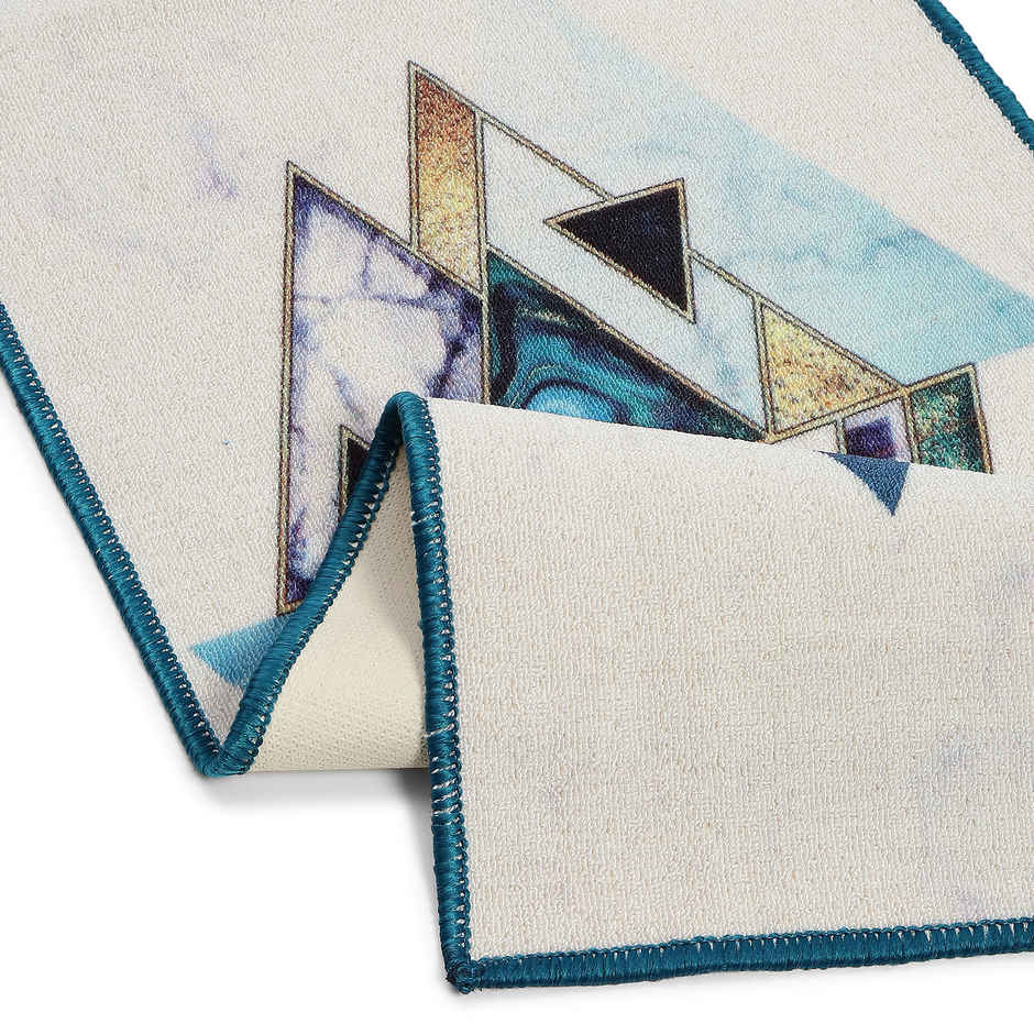 Status New Digital Floor Runner | 56 x 140 cm | Geometric | Beige