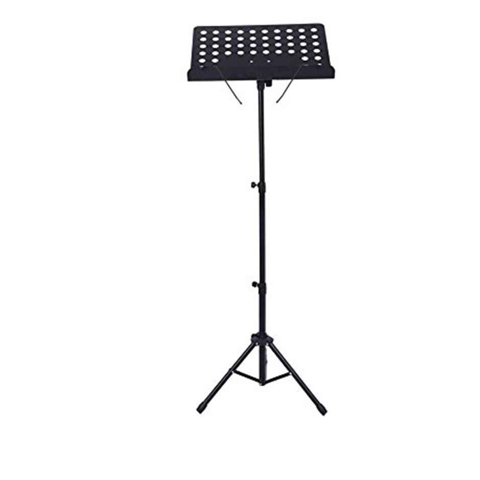 Kadence Music Stand NK09 - Adjustable Orchestral Stand with Sheet Clip Holder